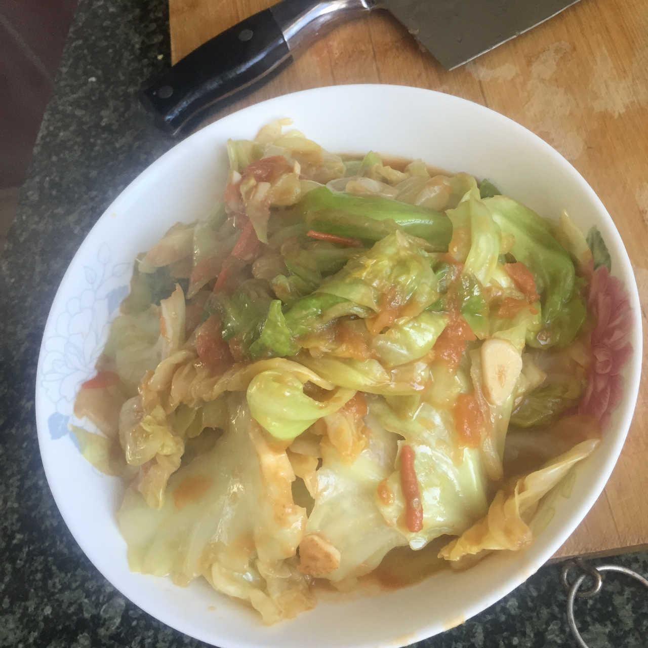 sf__沈斐飞做的西红柿搭莲花菜