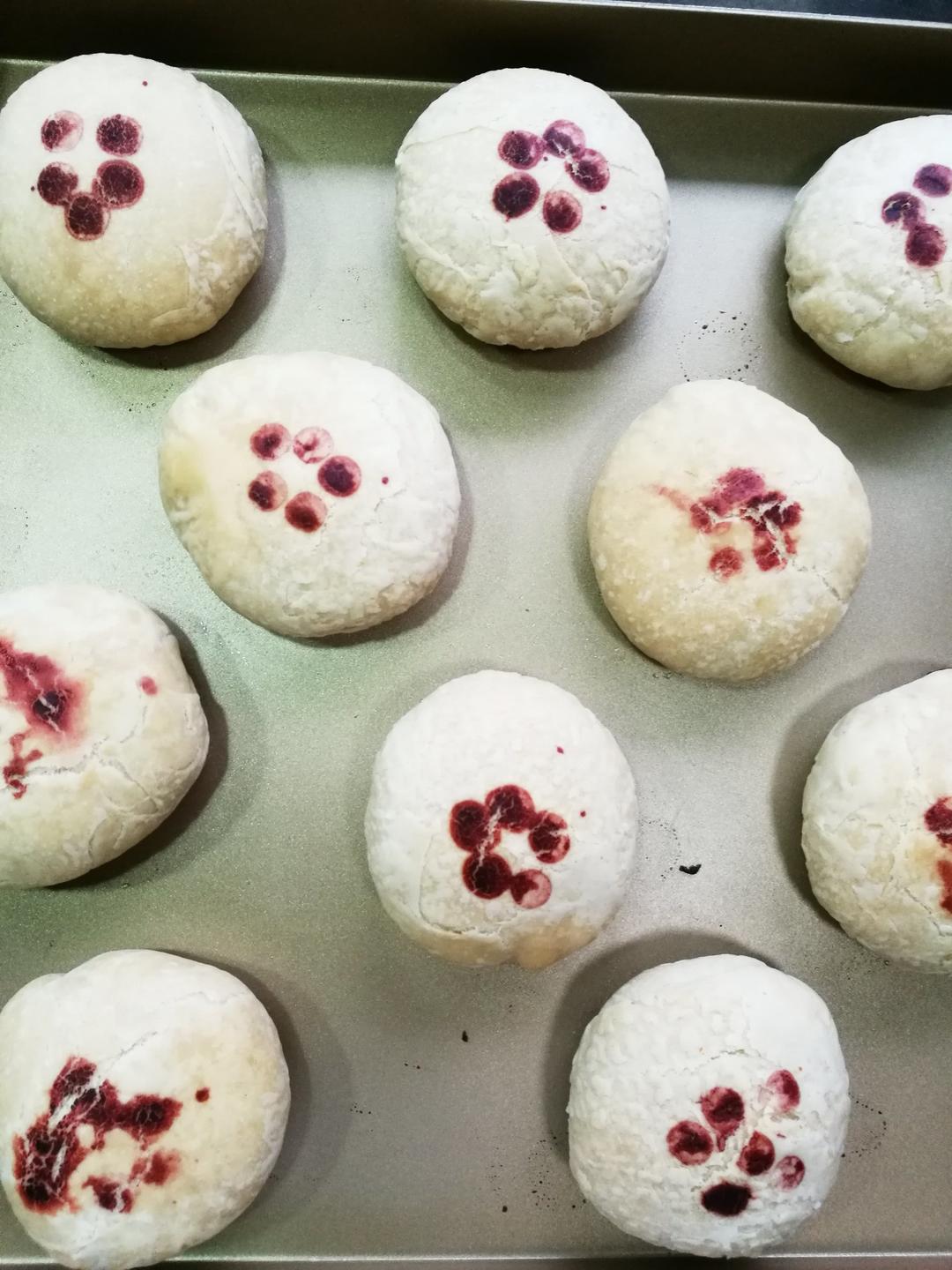 玉米油版绿豆（红豆、鲜花、鲜肉）饼