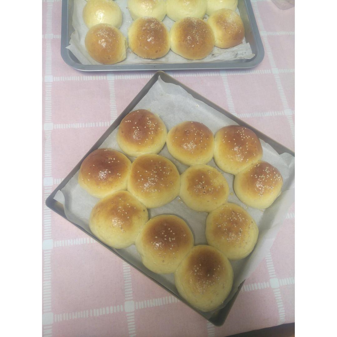 奶黄小餐包-一次发酵超好吃（附快手奶黄馅制作方法）