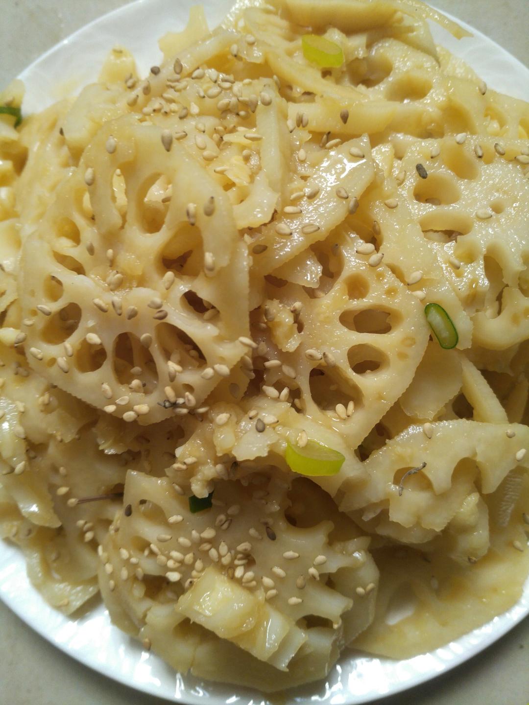 凉拌藕片