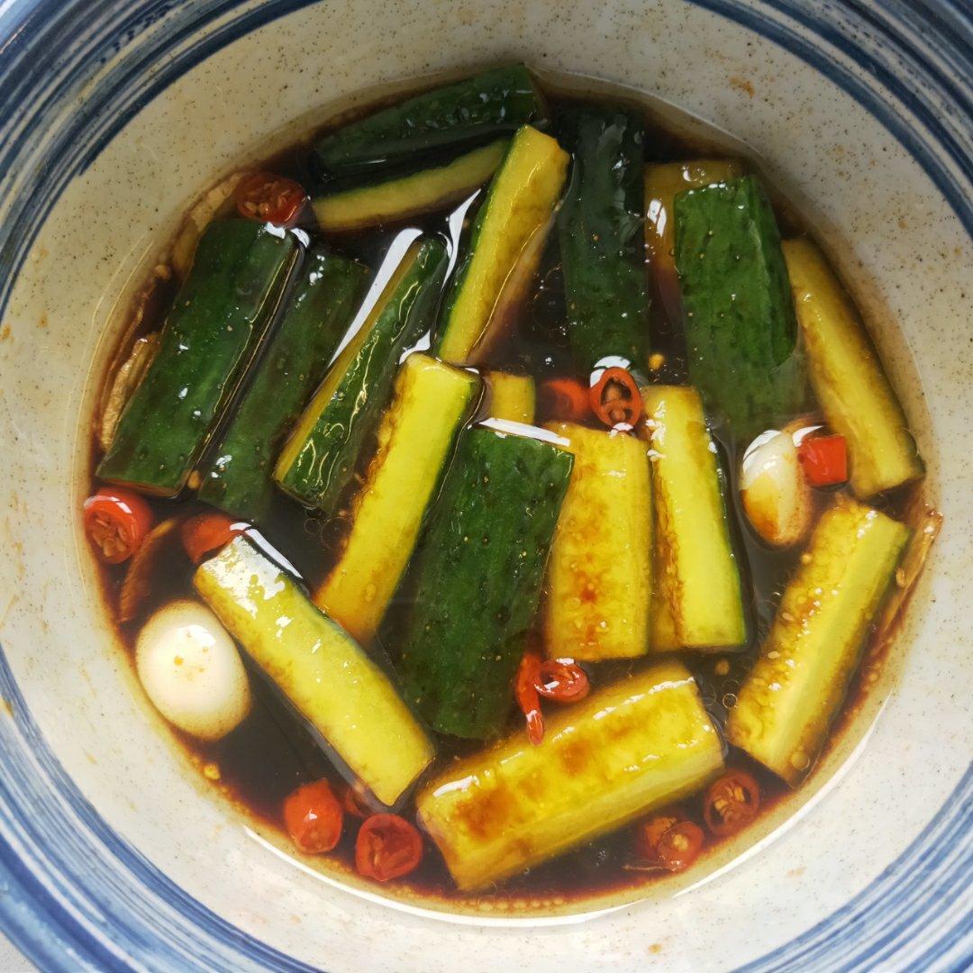酸辣脆黄瓜条咸菜