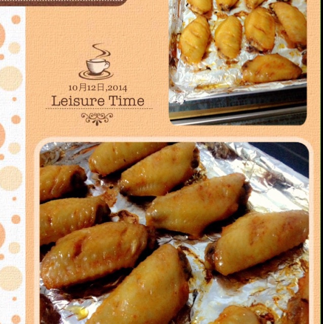 新奥尔良烤鸡翅