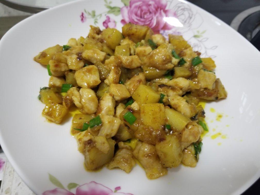 一道怎么做都好吃的干煎土豆鸡丁（红烧，咖喱，椒盐，孜然）
