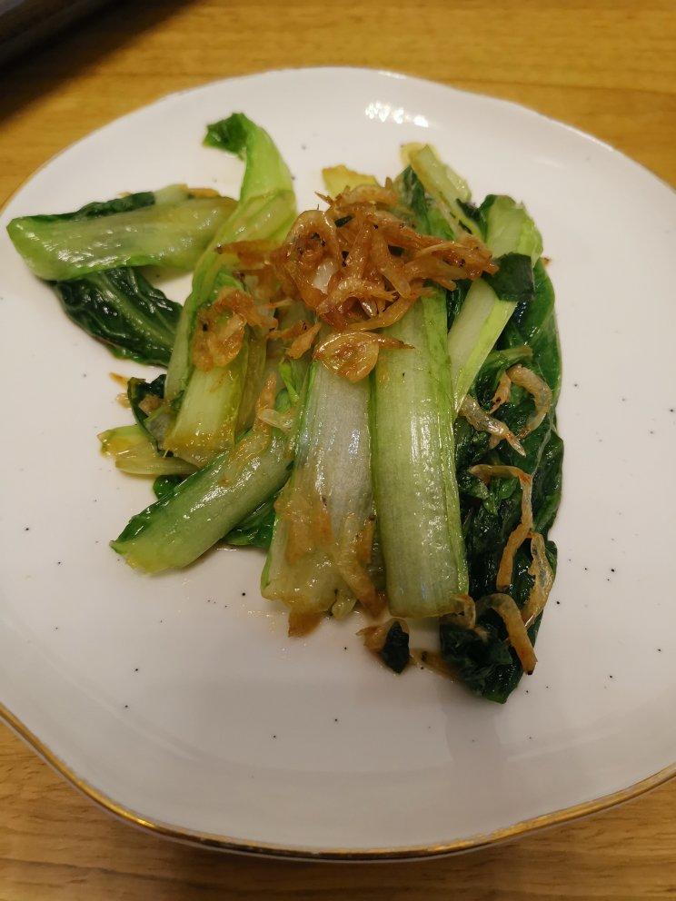 超级好吃的虾皮小白菜