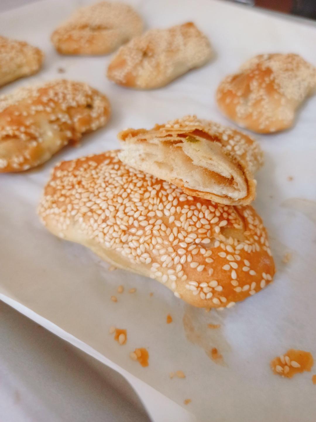 葱油烧饼