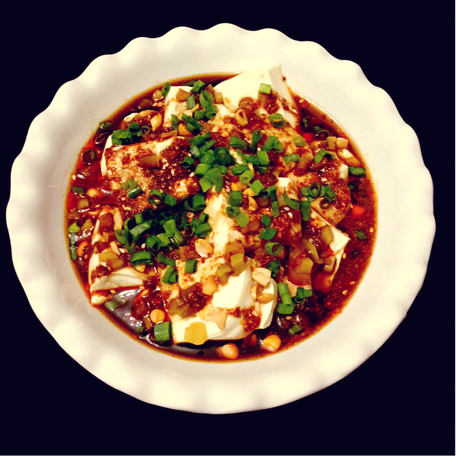 内酯豆腐做麻辣豆花