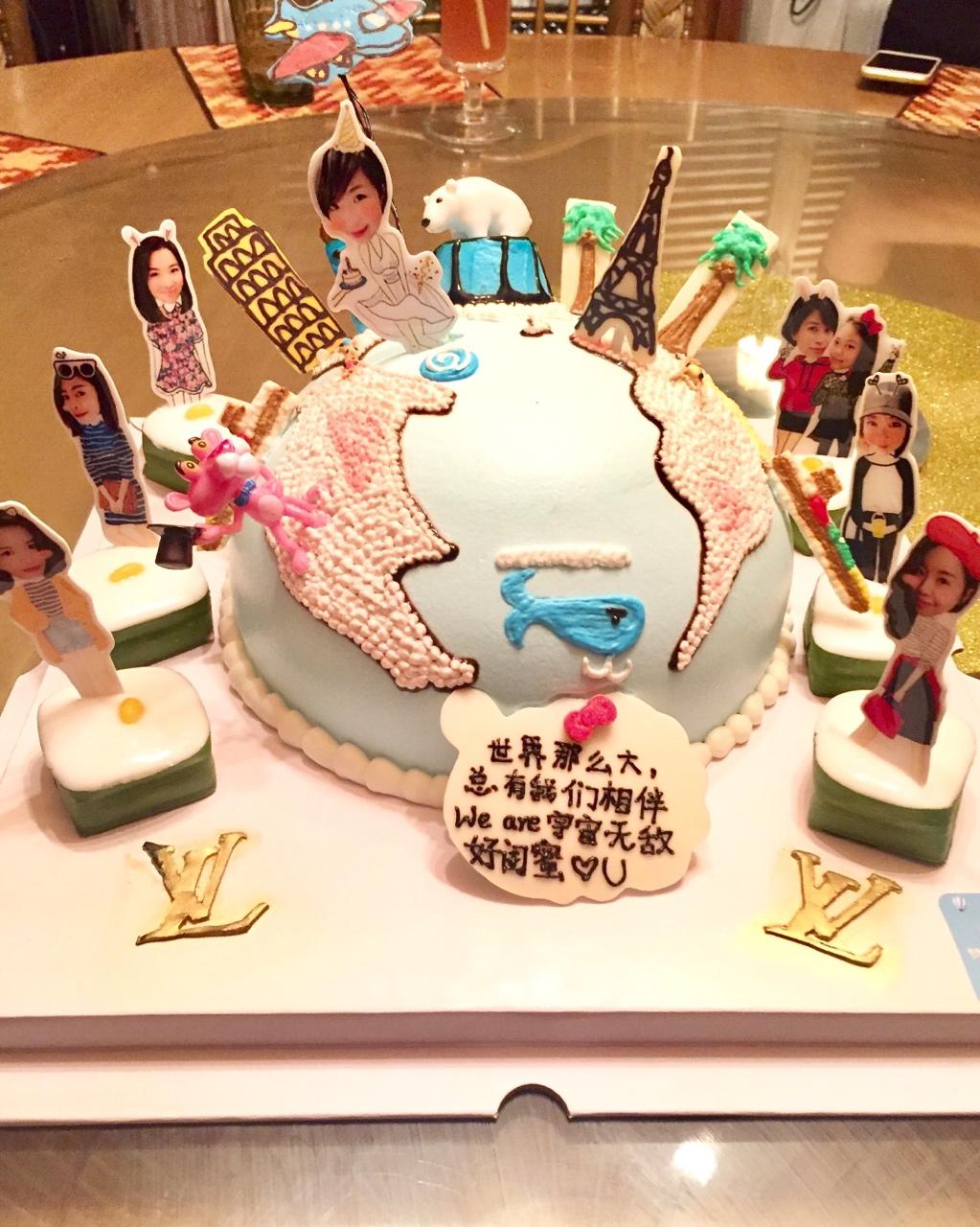 超萌蛋糕插牌 定制蛋糕