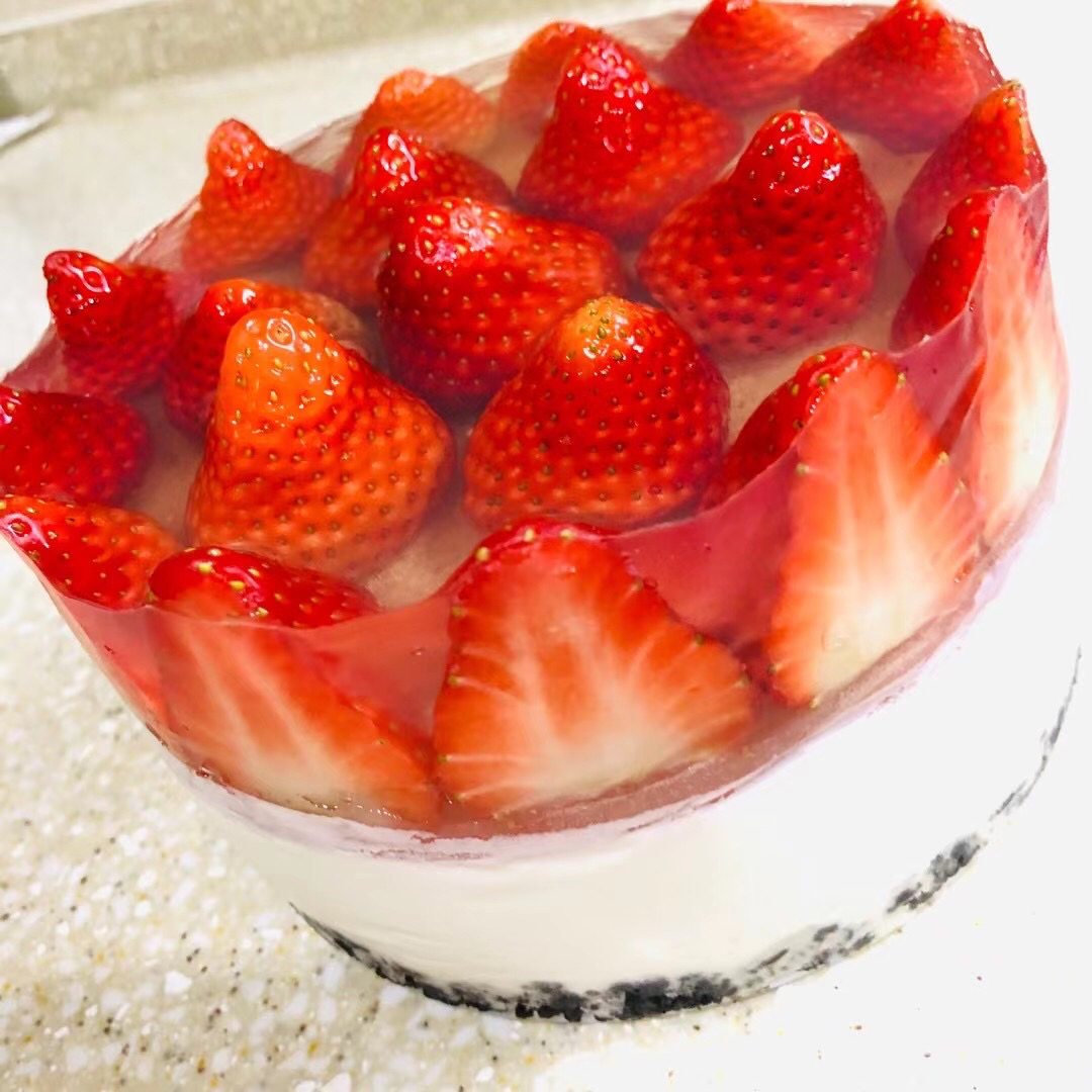 草莓果冻真实长相图片