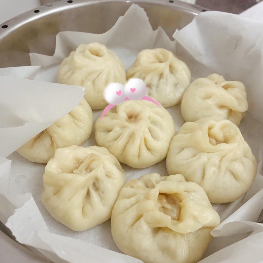 猪肉包子（附视频。一次性发酵。）