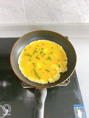 紫菜火腿鸡蛋炒饭的做法 步骤4
