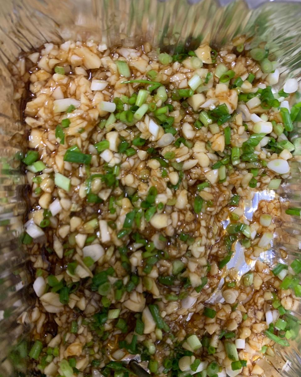 超快手锡纸包小龙虾娃娃菜蘑菇