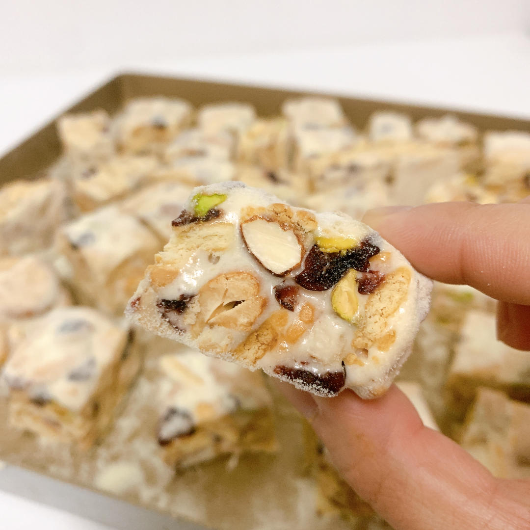 雪花酥  不甜版