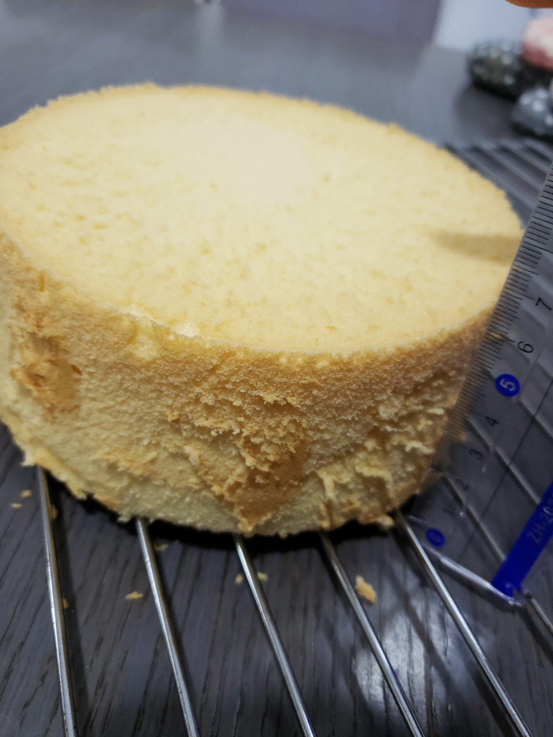 超完美快手戚风蛋糕（6寸）