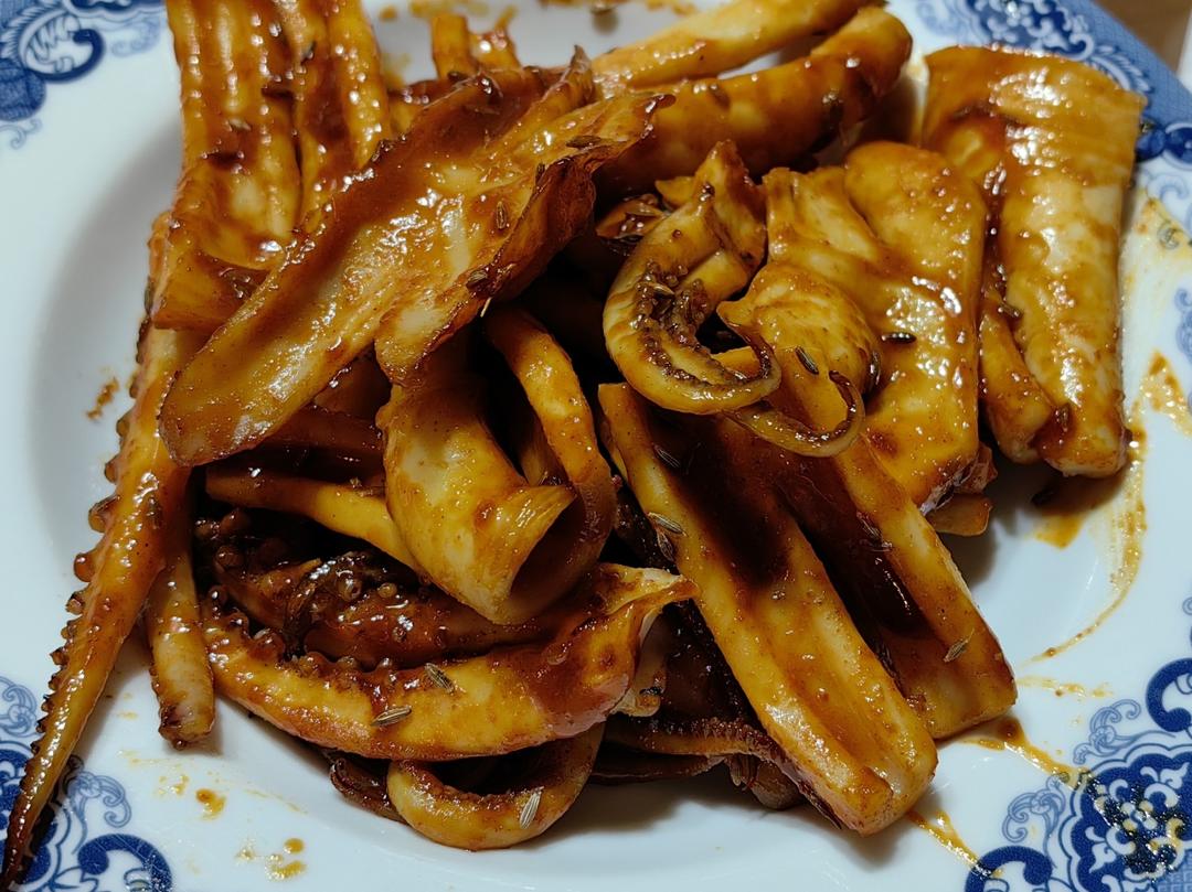 烤鱿鱼（烤箱版）秒杀铁板烧