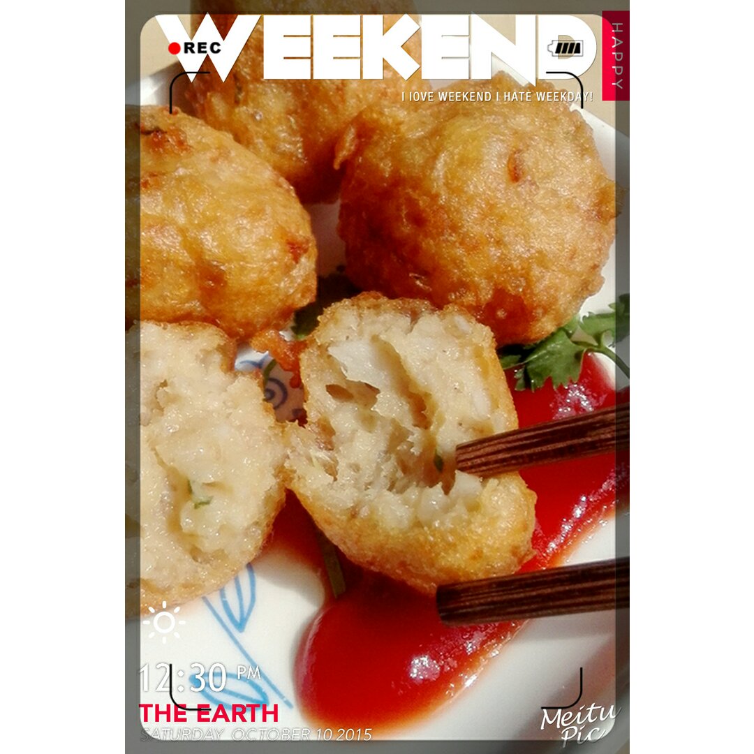 外公的炸藕圆（炸藕丸子）