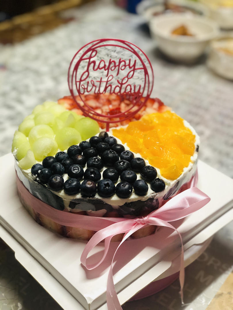 水果奶油【生日蛋糕】
