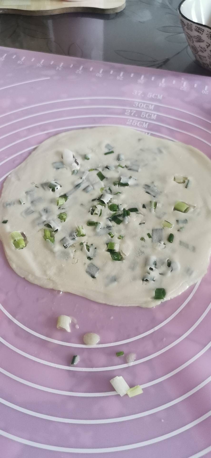 葱油饼（饺子皮 懒人快手版）