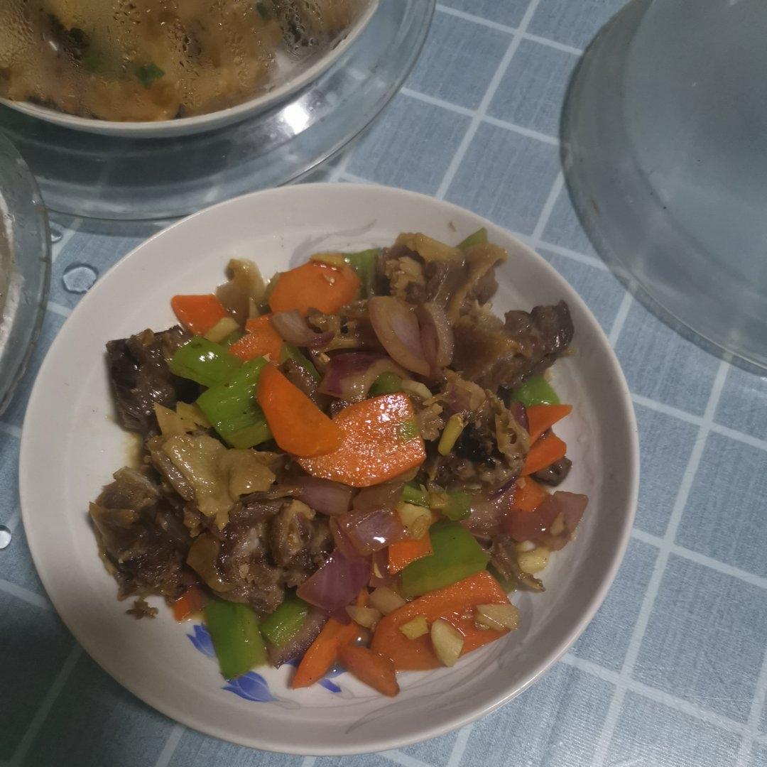 超香的爆炒板鸭