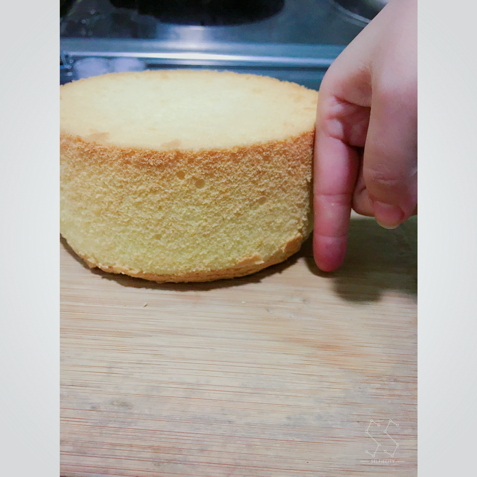 6寸原味戚风蛋糕