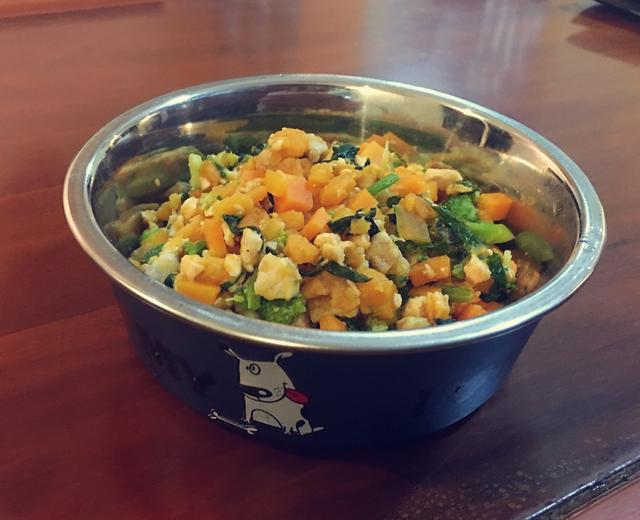 挑食狗狗的营养餐的做法