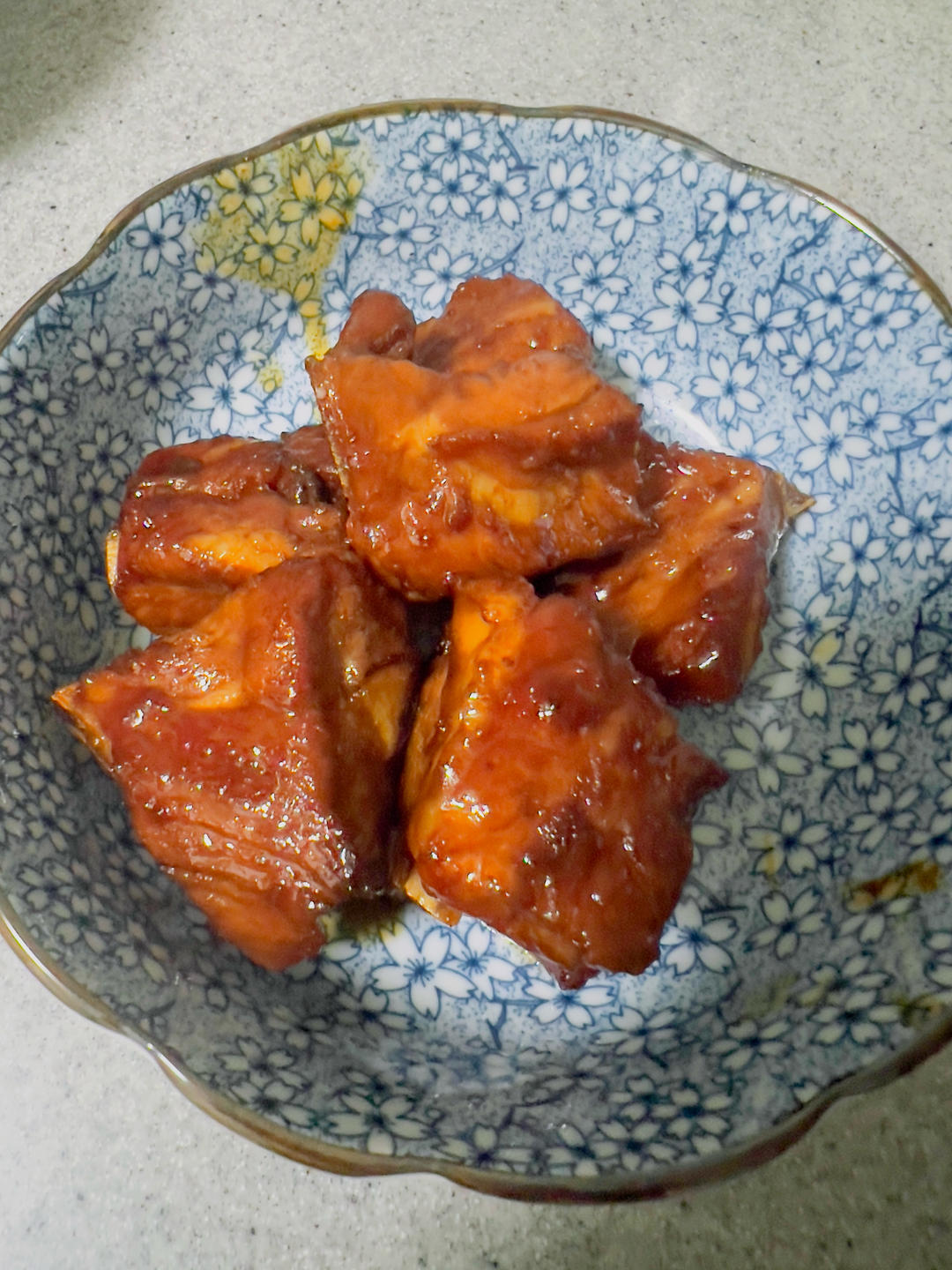 酸酸甜甜的梅子酱排骨