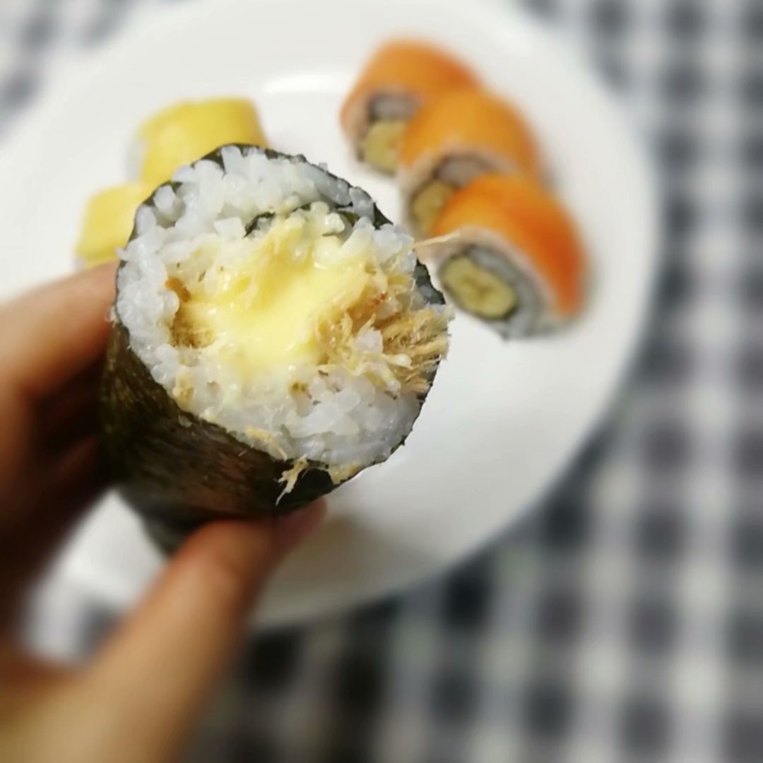 木瓜寿司＋芒果寿司+包浆寿司的做法