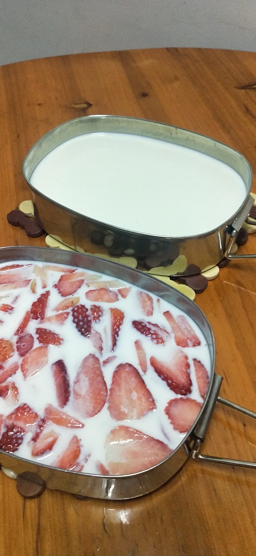 草莓芒果椰奶冻