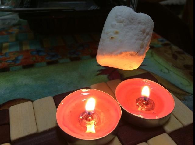 烛烤棉花糖的做法