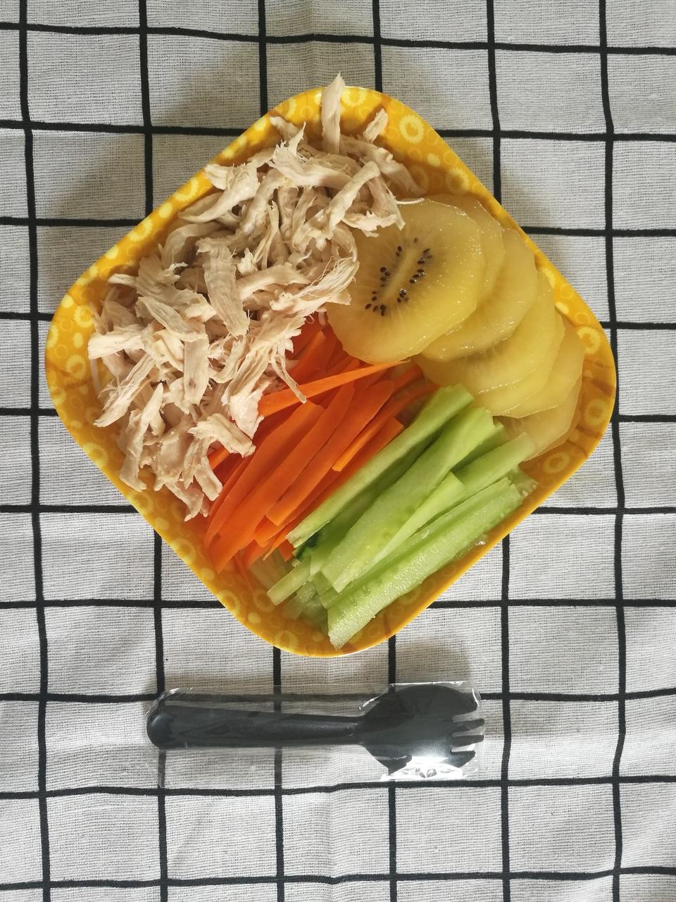 蔬果沙拉，健康饮食