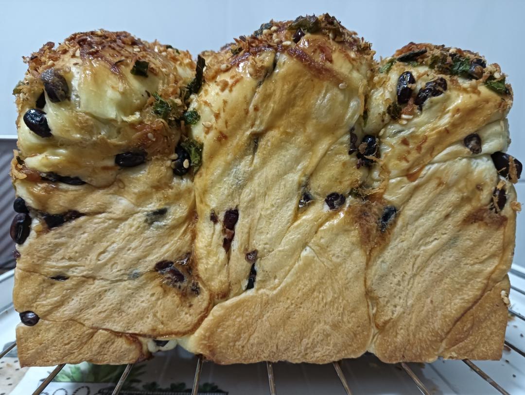 蜜红豆吐司🍞不用厨师机快速出手套膜