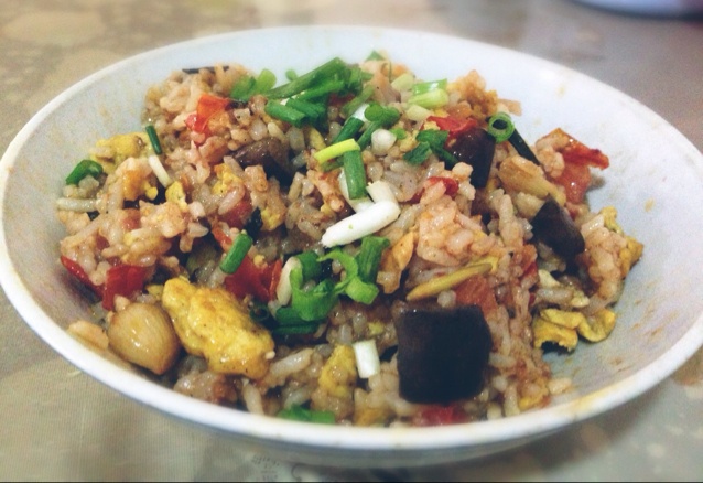 番茄鸡蛋炒饭
