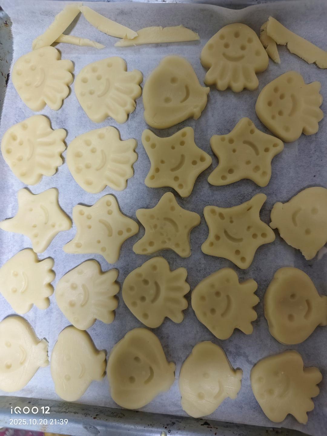 零失败的黄油饼干