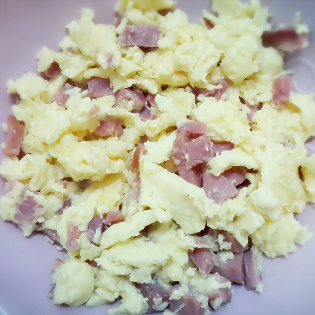 美式炒蛋 scrambled eggs