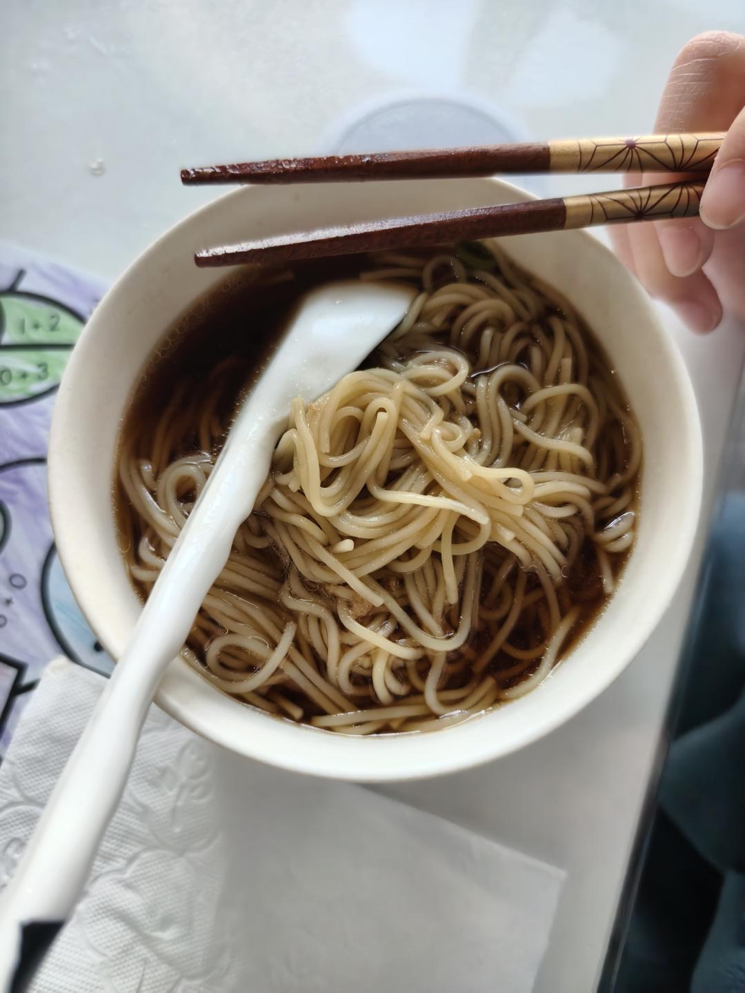 我家一周吃七次的清汤面 味道真的绝了！！