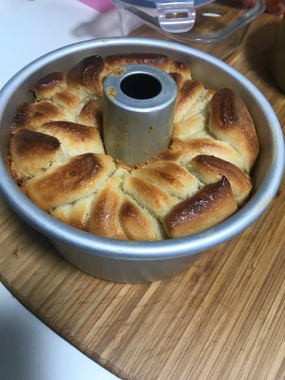 日式香浓炼乳面包