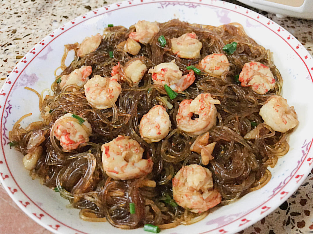 简单快手❗️巨鲜美好吃的蒜蓉粉丝虾‼️爆好吃