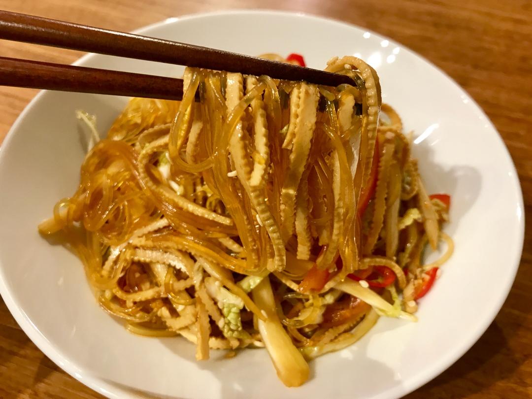 家常拌三丝