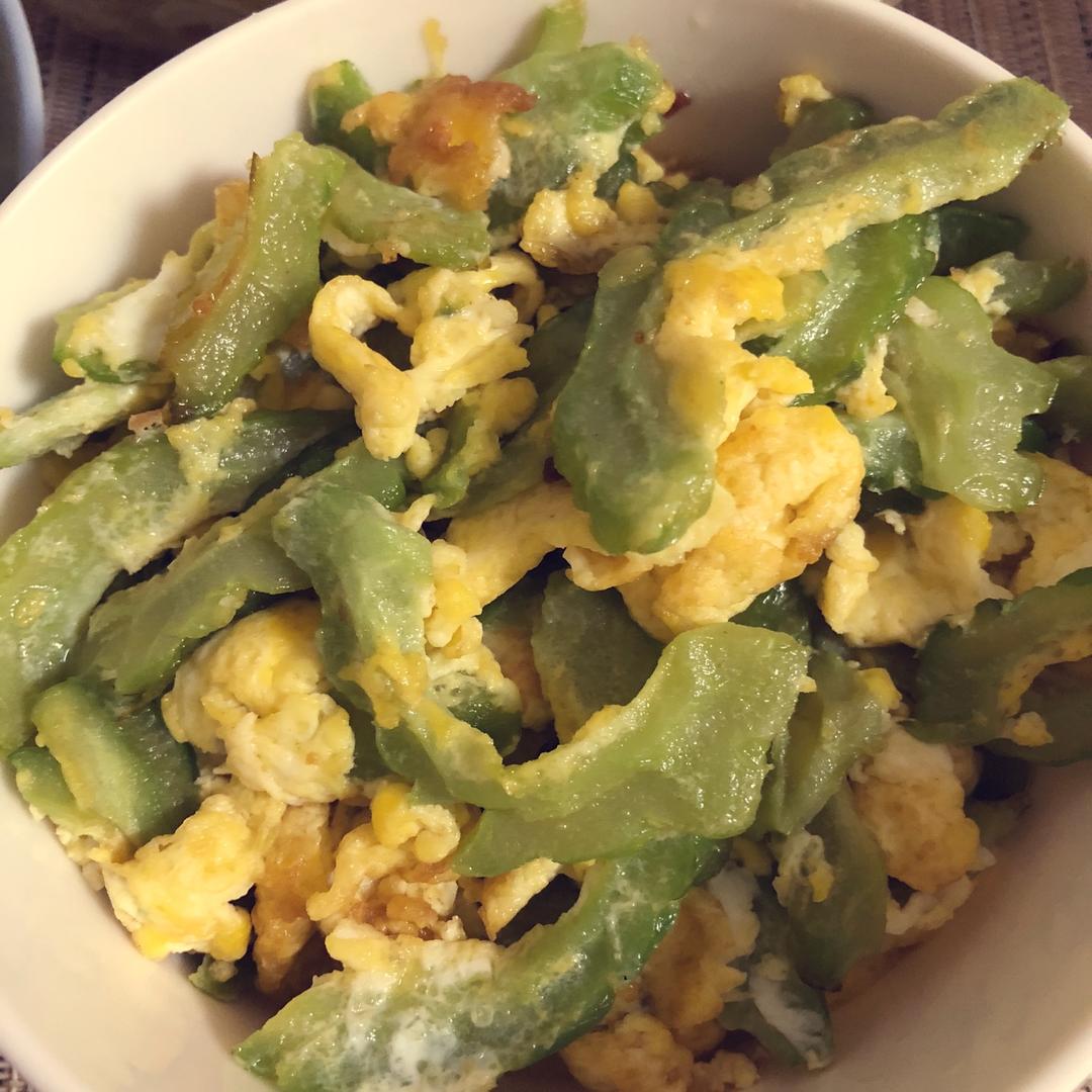 苦瓜炒蛋（清火菜）