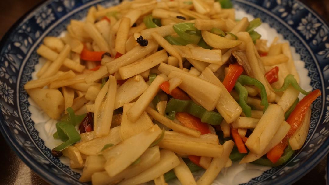 青椒藕片