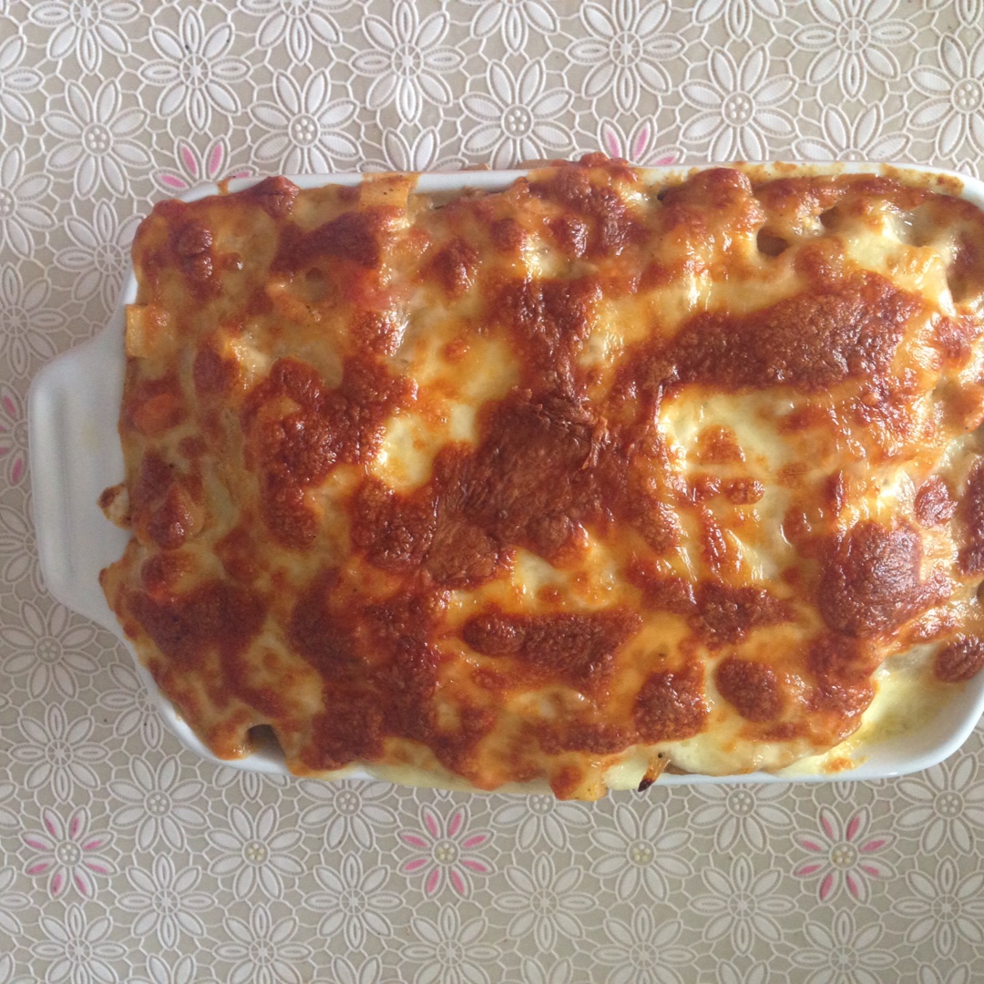 番茄鸡肉浓情焗饭【两人份】