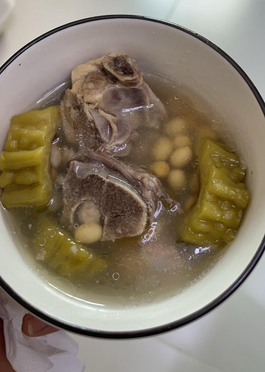 苦瓜黄豆排骨汤