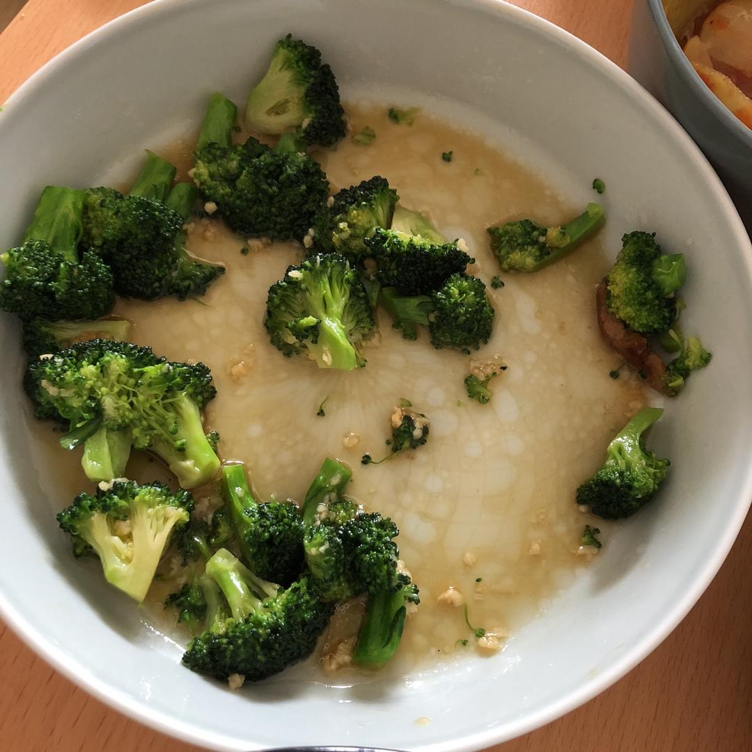 蚝油蒜蓉西兰花