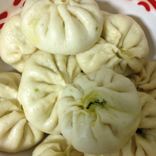 韭菜鸡蛋包子