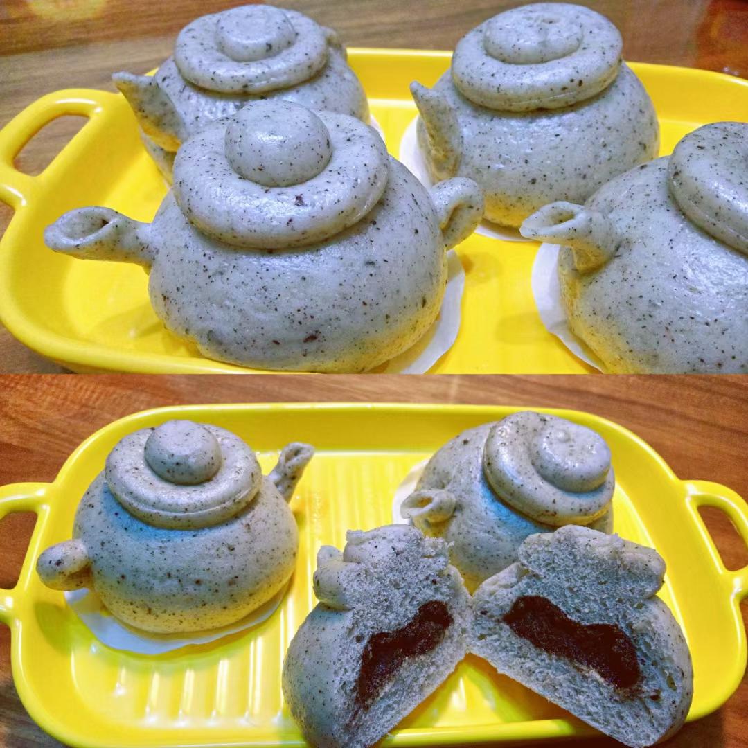 花样面食茶壶馒头