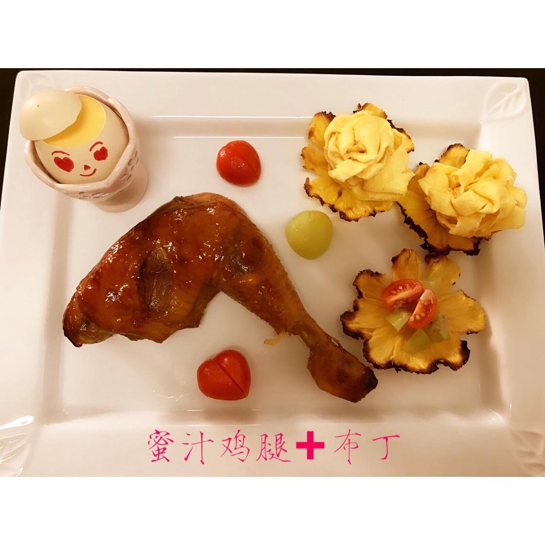 蜜汁烤鸡腿