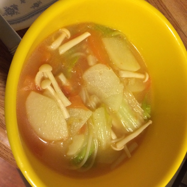 蕃茄蔬菜暖身汤