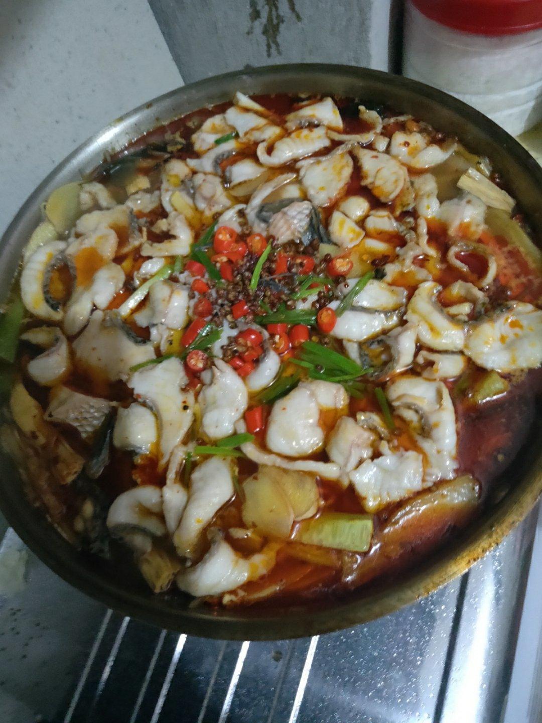 贵馨扬做的水煮活鱼