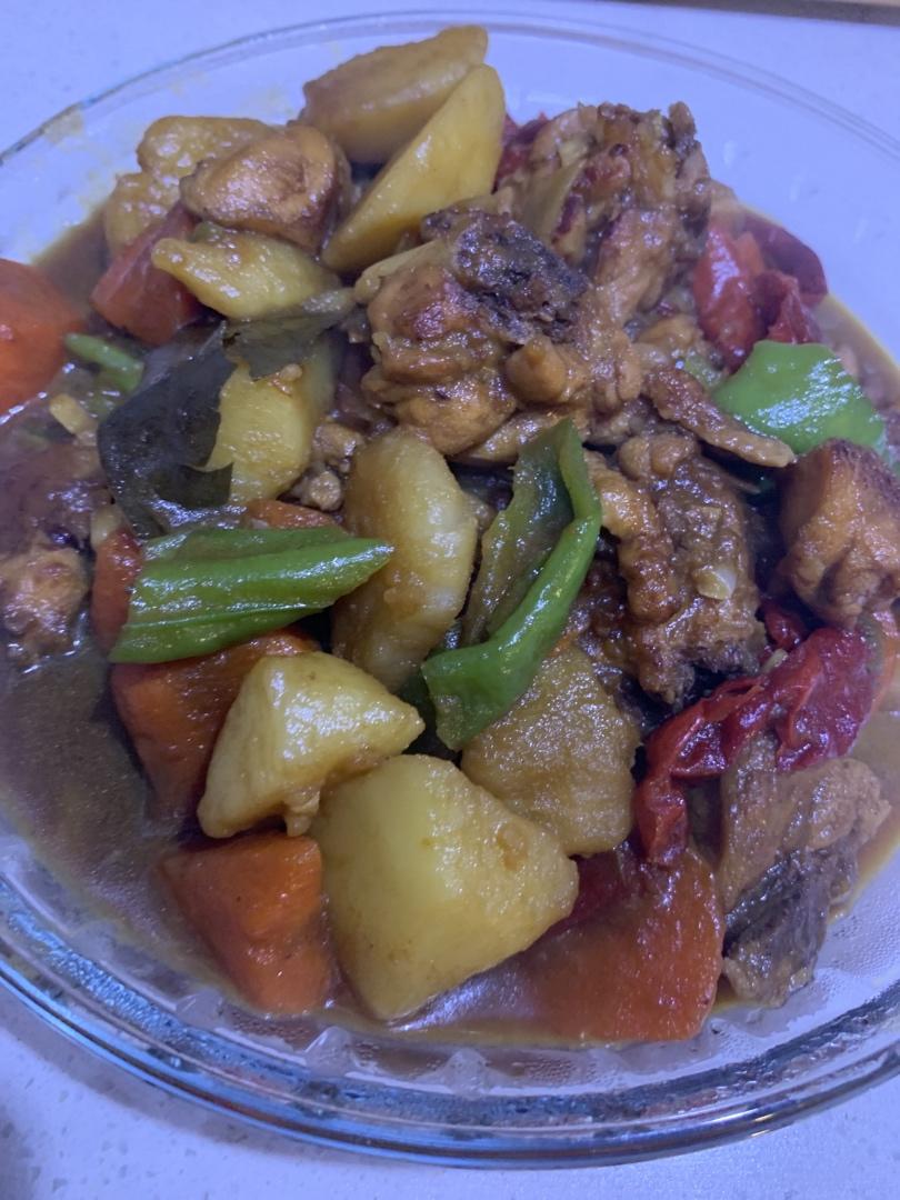 正宗新疆大盘鸡【跟炊事班老弟学的】