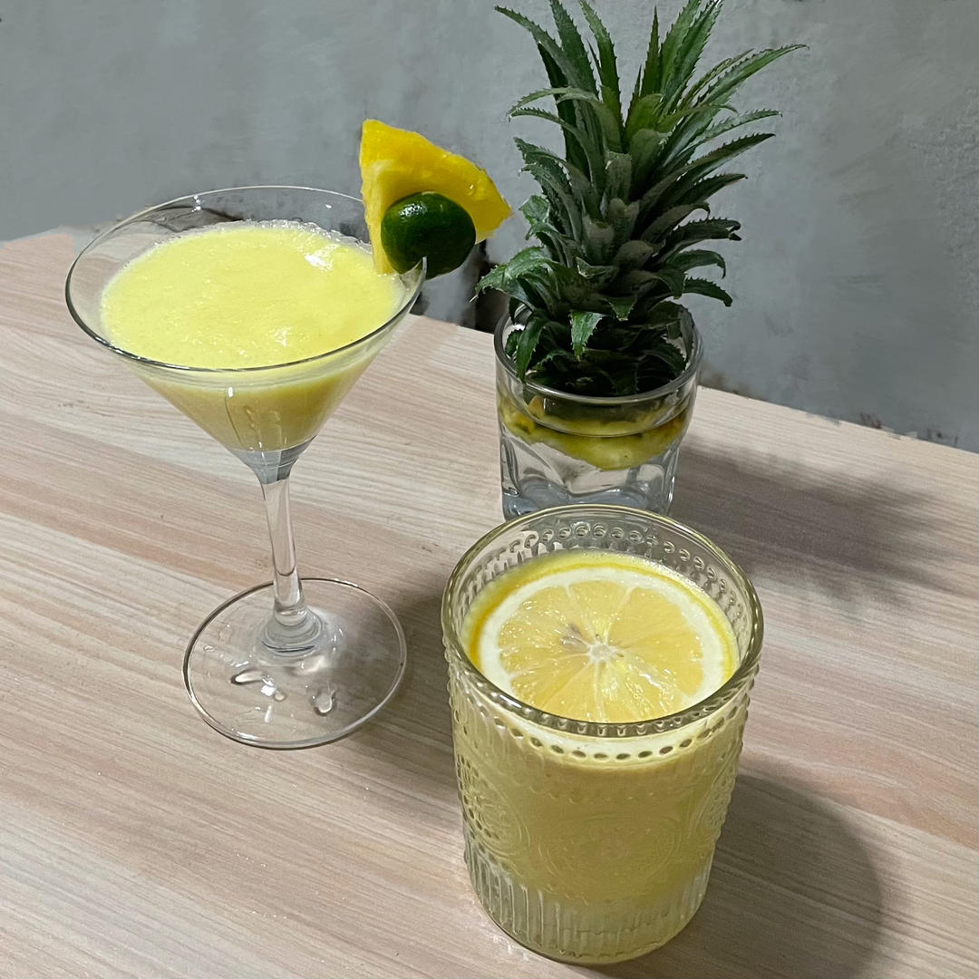椰林飘香Pina colada🍹一杯自制夏日鸡尾酒