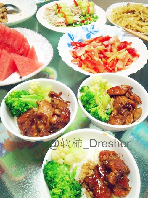 浓香照烧黑椒鸡腿